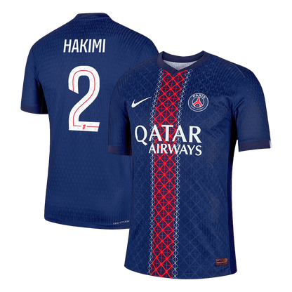 Maglia PSG versione giocatore Home 2025/26 HAKIMI #2 Slim Fit