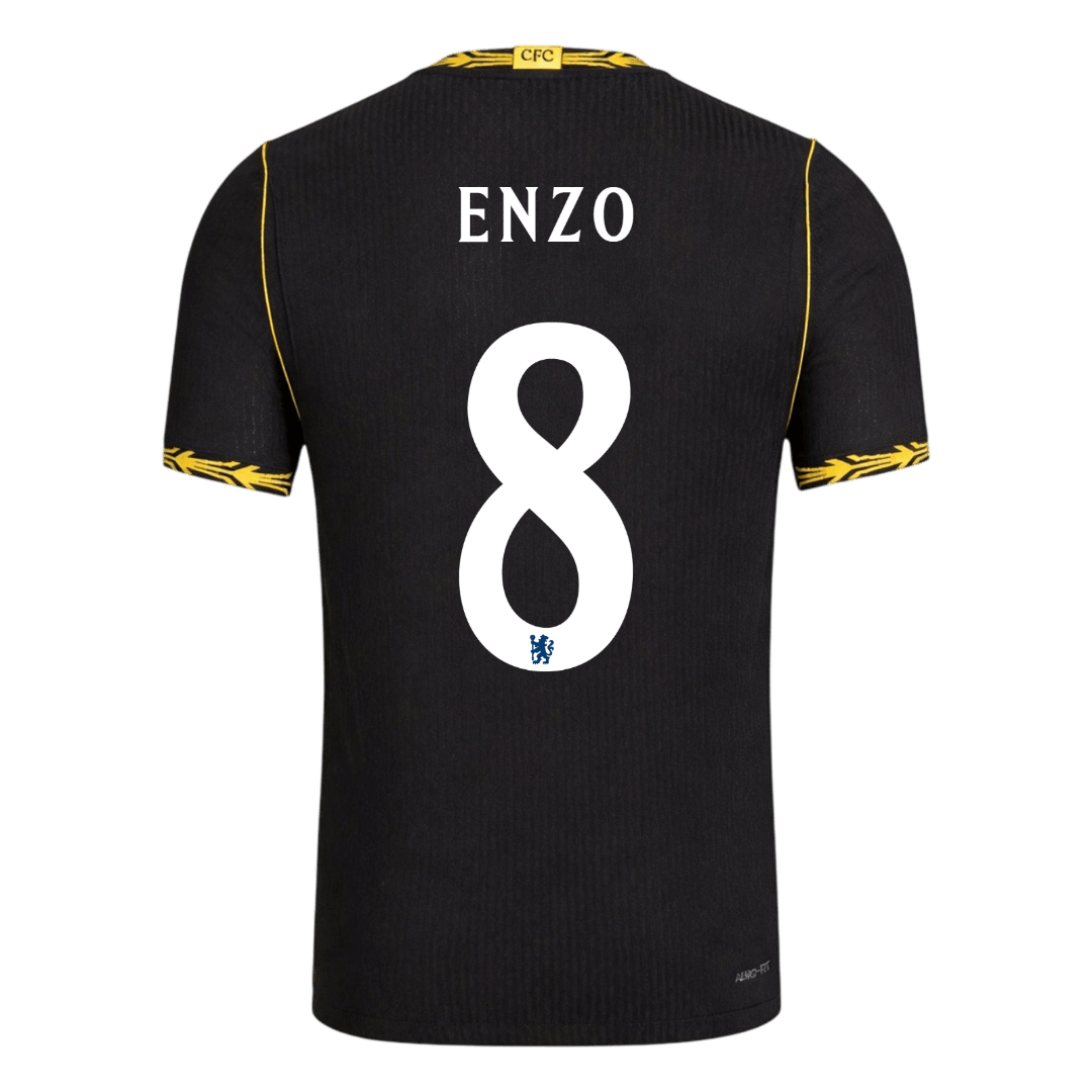 Chelsea Auswärtstrikot 2026/27 – ENZO #8 – UCL (Spielerversion)