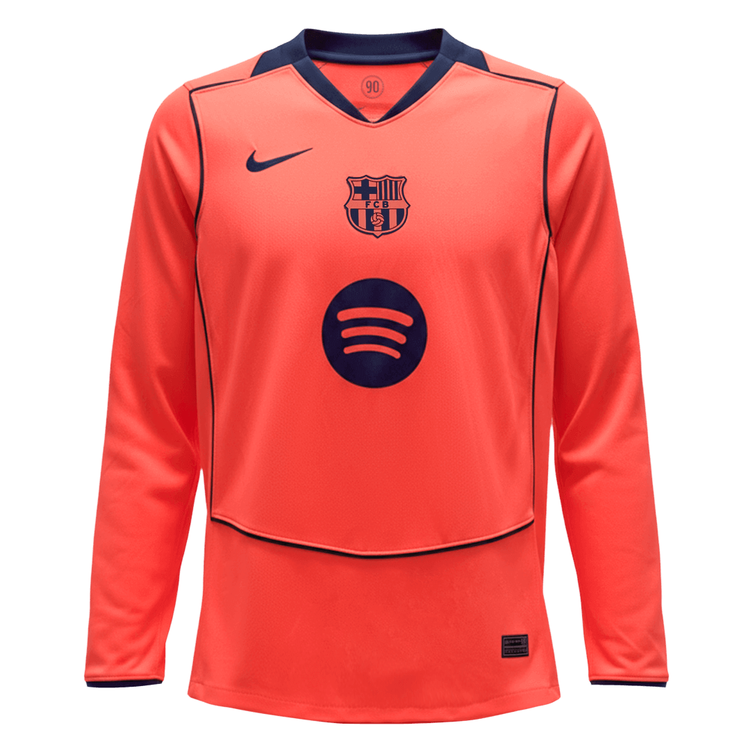 Maglia a maniche lunghe Barcellona Terza Trasferta 2025/26