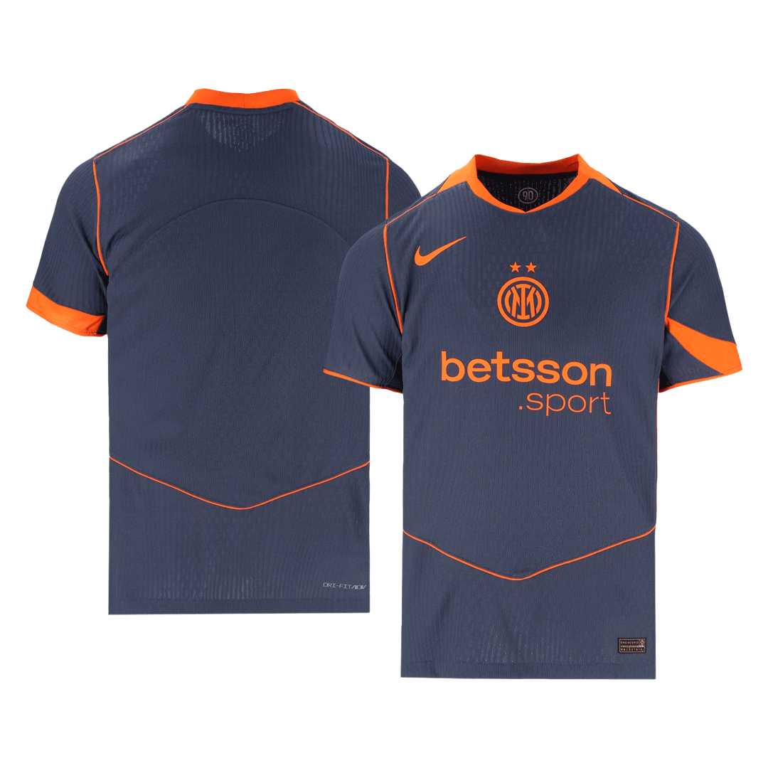 Maglia Inter Milan Versione Giocatore Terza Trasferta 2025/26 Slim Fit