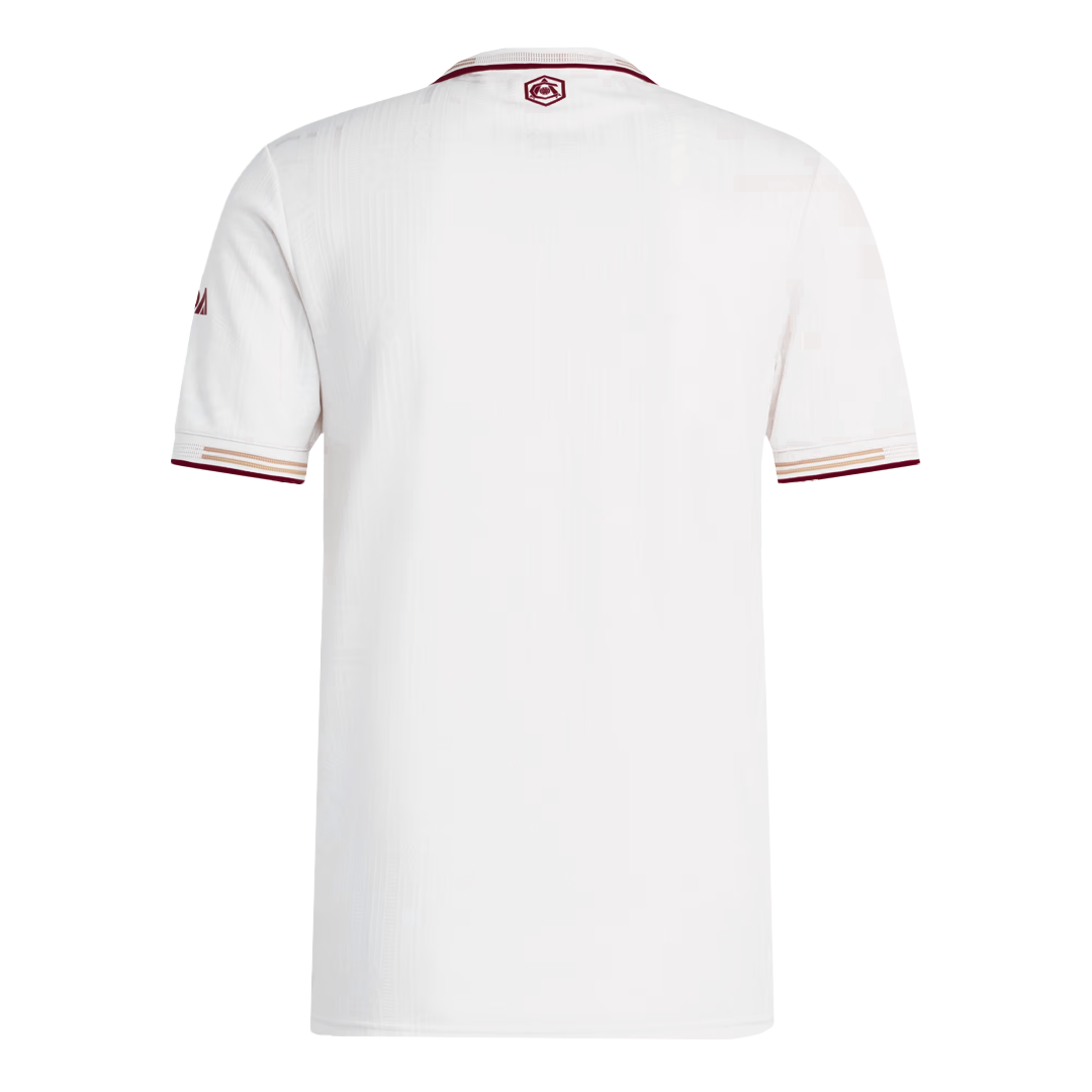 Maglia Arsenal versione giocatore terza divisa trasferta 2025/26 Slim Fit