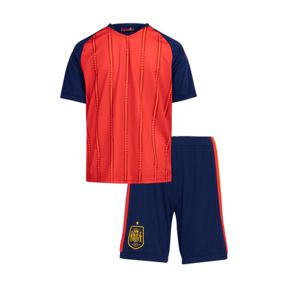 [Champion Edition] Spanien Heimtrikot-Set Kinder WM 2026