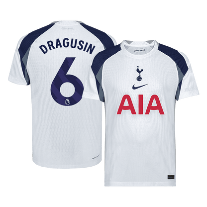 Maglia Versione Giocatore Tottenham Hotspur Home 2025/26 DRAGUSIN #6 Slim Fit