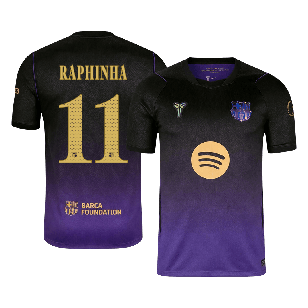 Barcelona Auswärtstrikot 2026/27 – RAPHINHA #11 – UCL