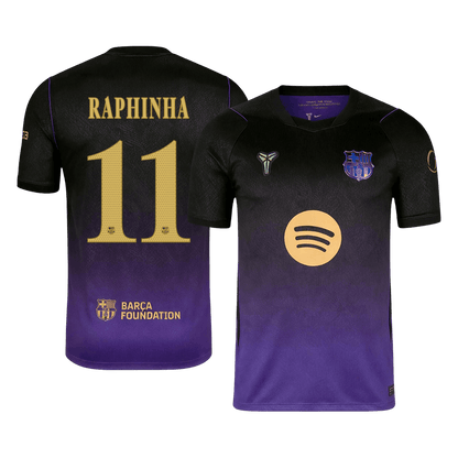 Barcelona Auswärtstrikot 2026/27 – RAPHINHA #11 – UCL