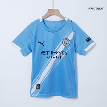 Manchester City Kinder Trikot Komplett-Set Heim 2025/26 – Bild 15