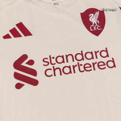 Liverpool Player Version Trikot Auswärts 2025/26 SZOBOSZLAI #8 Slim Fit