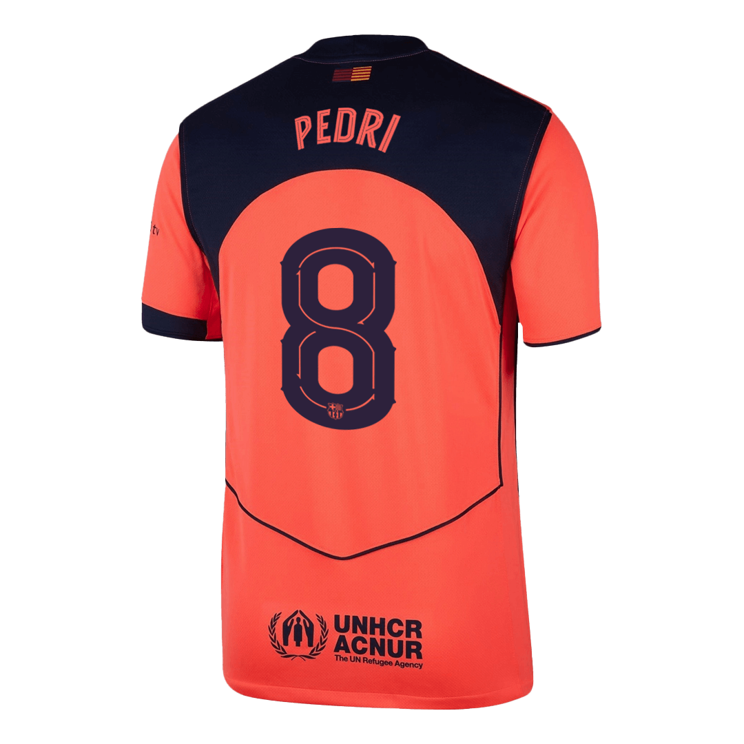 Barcelona Trikot Drittes Auswärts 2025/26 UCL PEDRI #8