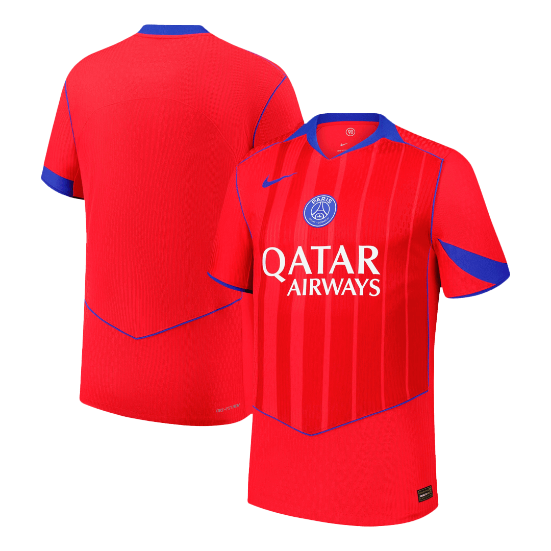 PSG Maglia Versione Giocatore Terza Trasferta 2025/26 Slim Fit
