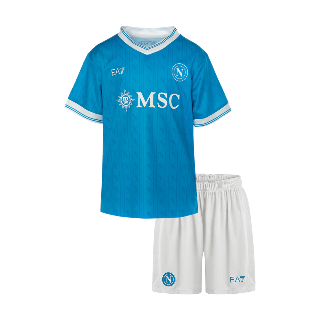 Napoli Kinder Trikot Set Heim 2025/26