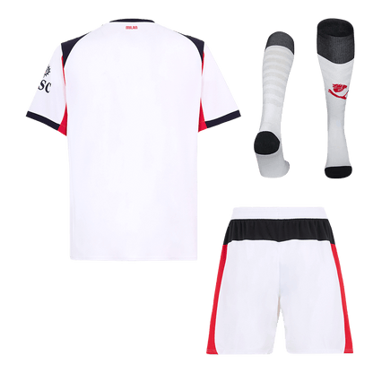 Ensemble complet maillot AC Milan extérieur 2025/26