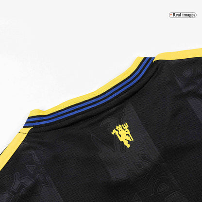 Set maglia ManU per bambini Terza Divisa Trasferta 2025/26