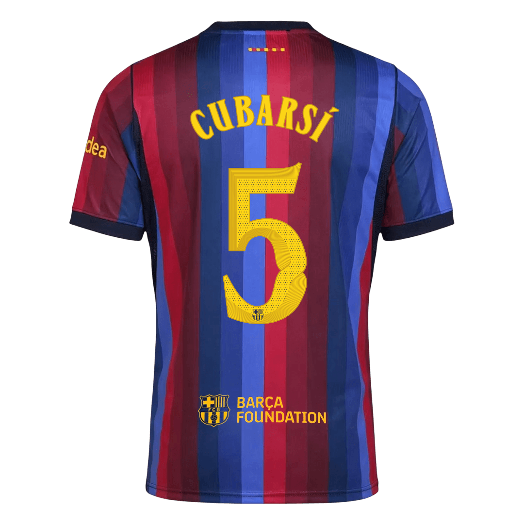 Barcelona Heimtrikot 2026/27 – CUBARSÍ #5 – UCL