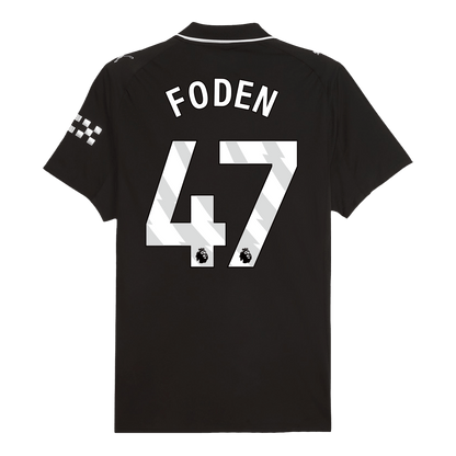 Manchester City Player Version Trikot Auswärts 2025/26 FODEN #47 Slim Fit