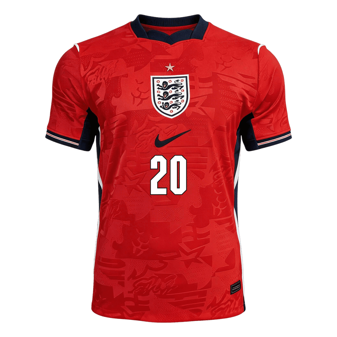 Maillot de l'Angleterre Coupe du Monde Extérieur 2026 PALMER #20
