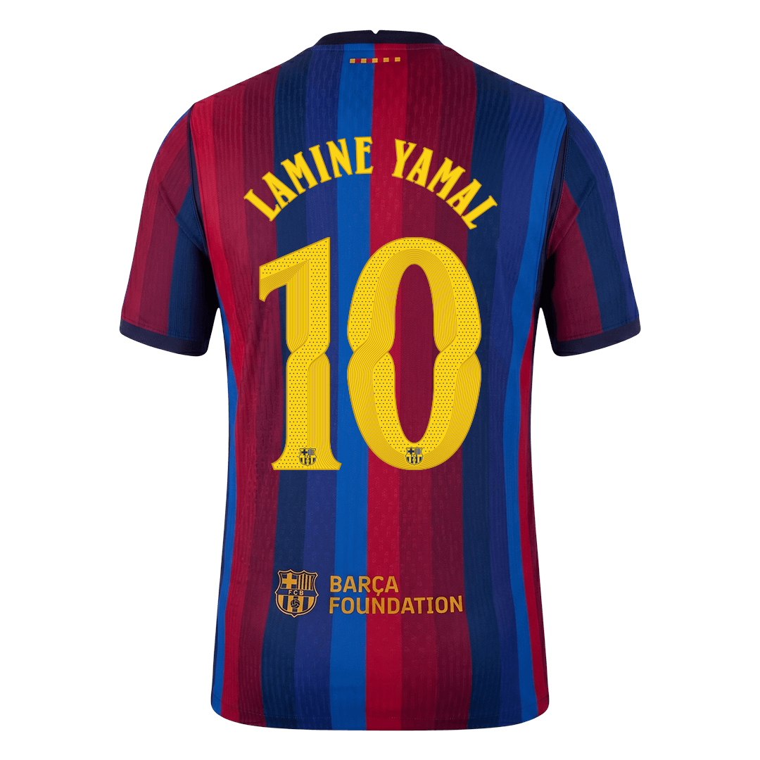Barcelona Heimtrikot 2026/27 – LAMINE YAMAL #10 – UCL (Spielerversion)