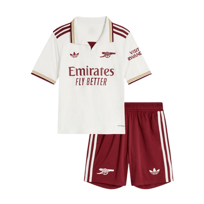 Set Maglia Terza Divisa Trasferta 2025/26 Bambino Gunners