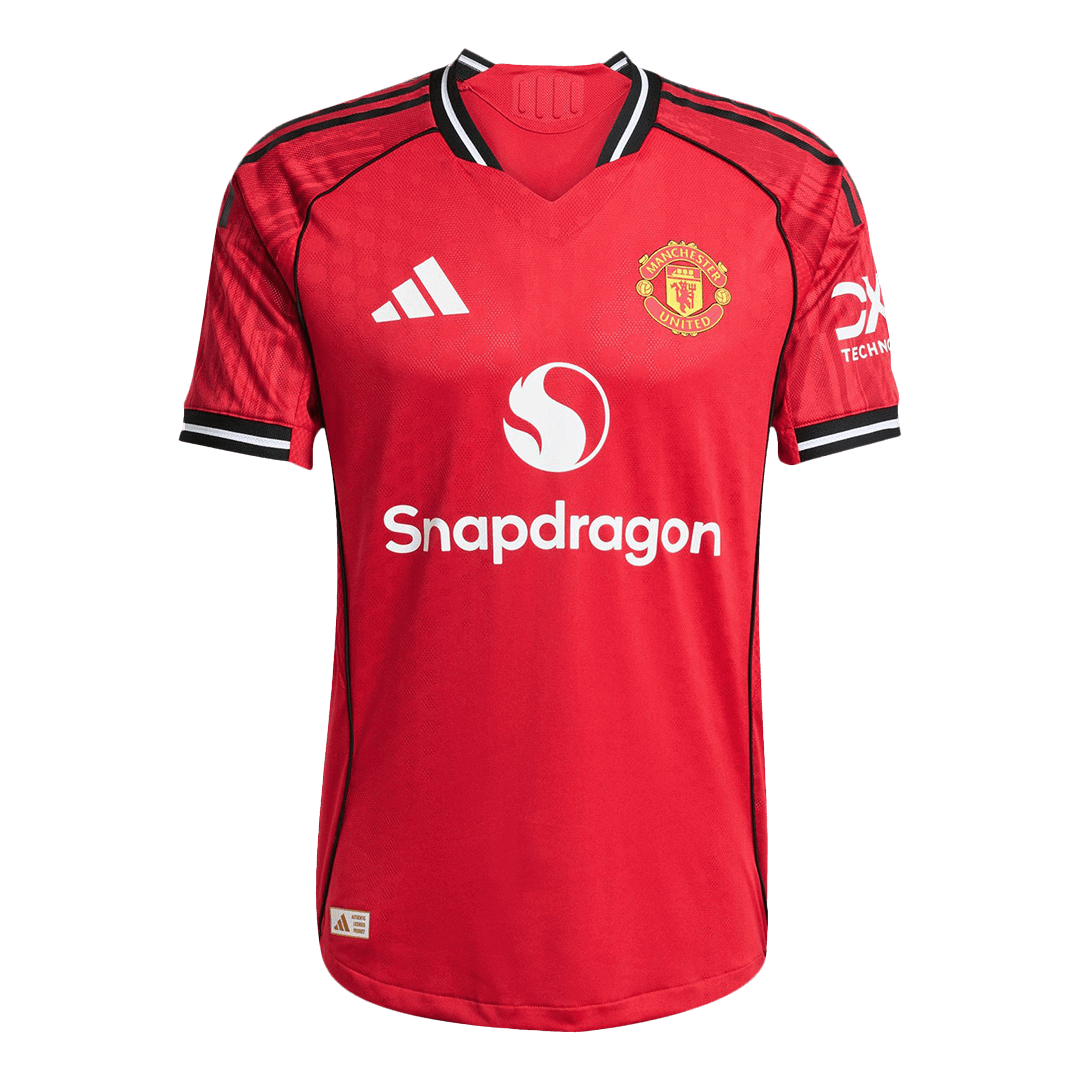 Maglia ManU Player Version Home 2025/26 B.FERNANDES #8 Slim Fit