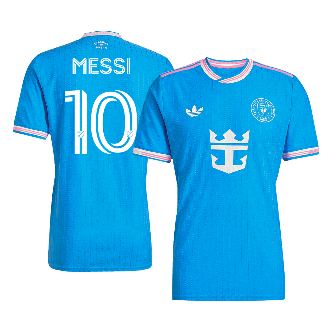 Inter Miami CF Player Version Trikot Drittes Auswärts 2025 MESSI #10 Slim Fit