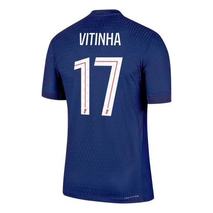 Maglia PSG Player Version Home 2025/26 VITINHA #17 Slim Fit