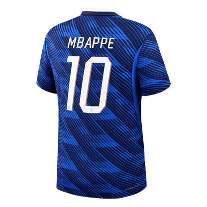 France Coupe du Monde Joueur Version Maillot Domicile 2026 MBAPPE #10 Coupe Slim