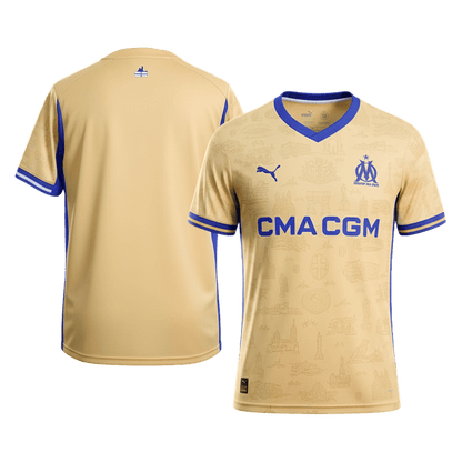 Maglia Marsiglia Quarto Kit Trasferta 2025/26