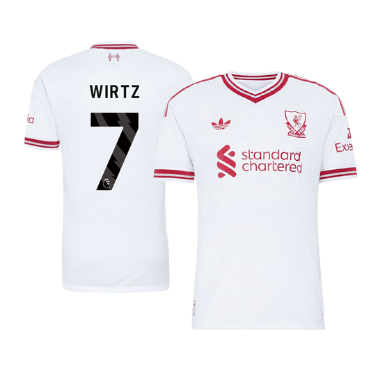 Liverpool Auswärtstrikot 2026/27 – WIRTZ #7 (Spielerversion)