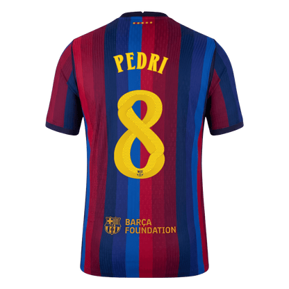Barcelona Heimtrikot 2026/27 – PEDRI #8 – UCL (Spielerversion)