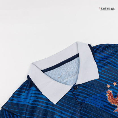 France Coupe du Monde Joueur Version Maillot Domicile 2026 MBAPPE #10 Coupe Slim