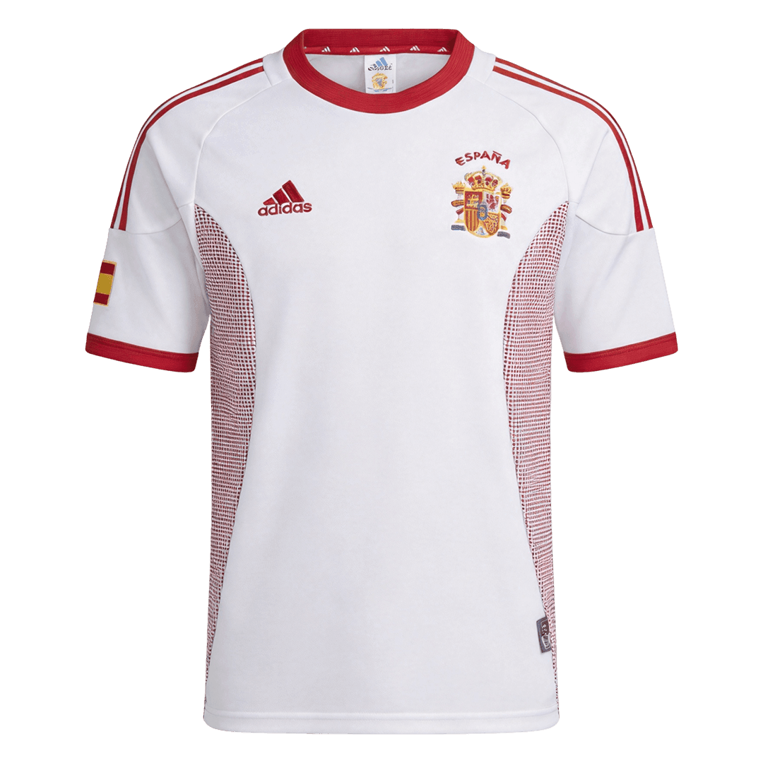 Spain World Cup Retro Trikot Auswärts 2002