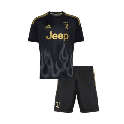 Juventus Ausweichtrikot-Set Kinder 2026/27