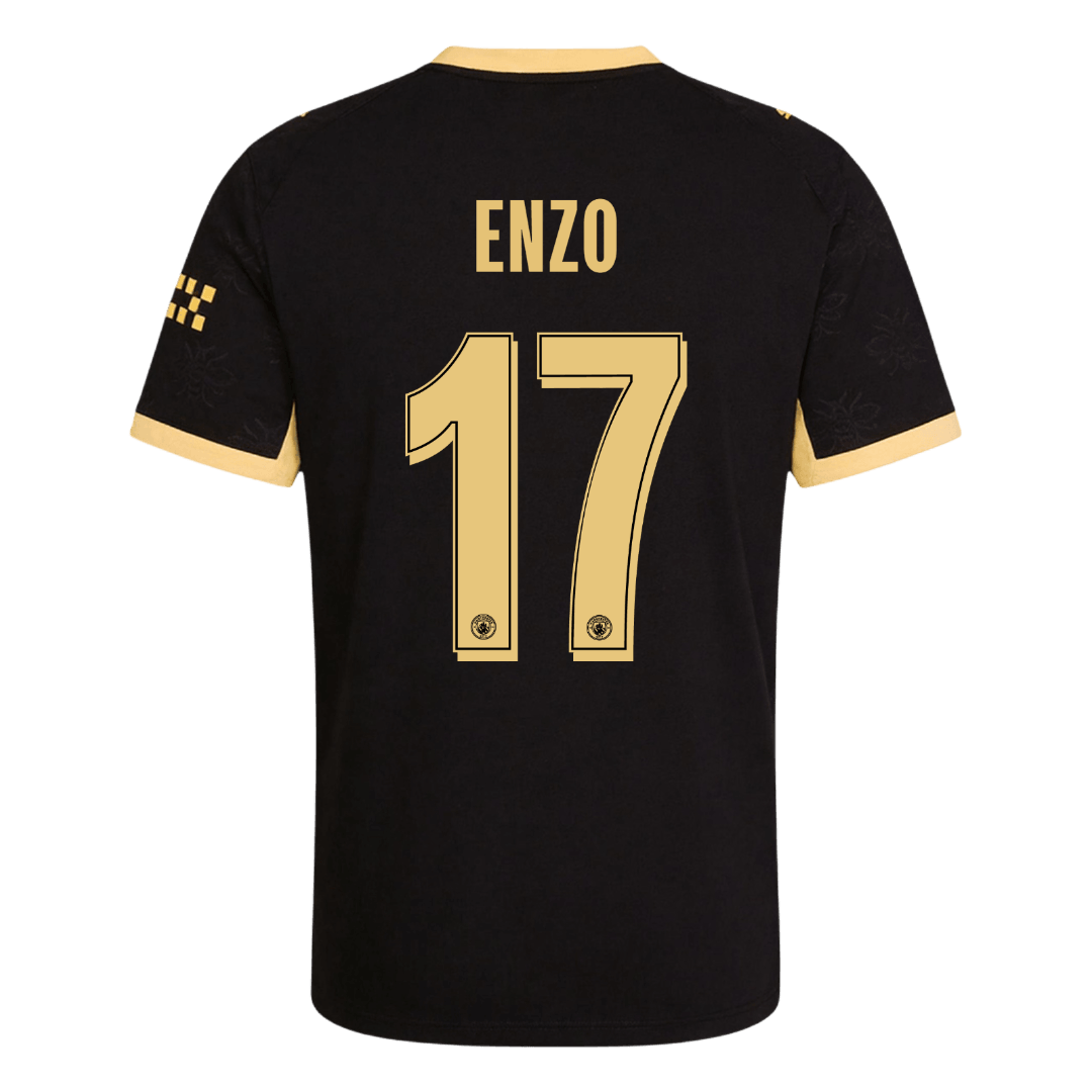 Manchester City Auswärtstrikot 2026/27 – ENZO #17 – UCL (Spielerversion)