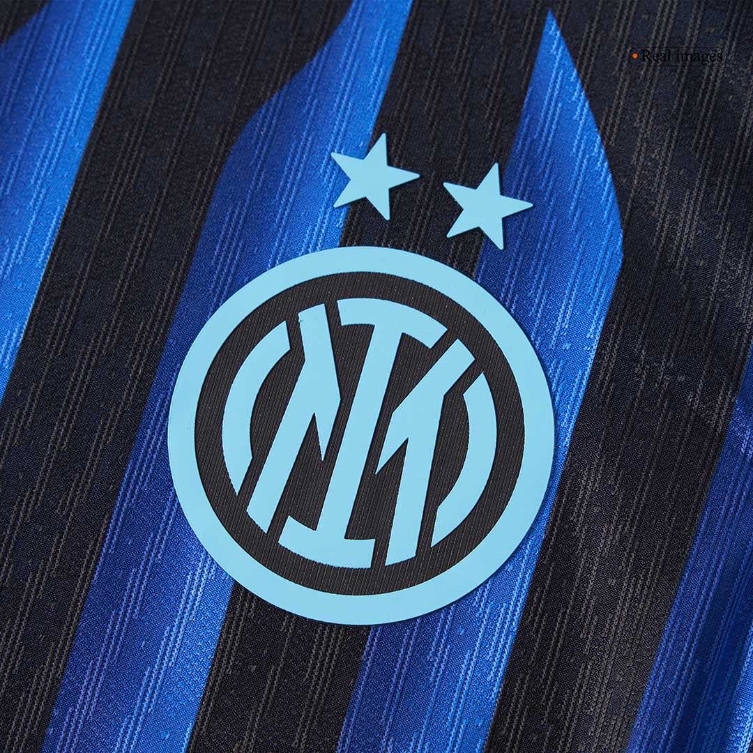 Maillot Inter Milan Version Joueur Domicile 2025/26 PAVARD #28 Coupe Slim