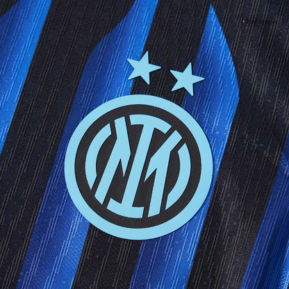 Maillot Inter Milan Version Joueur Domicile 2025/26 PAVARD #28 Coupe Slim