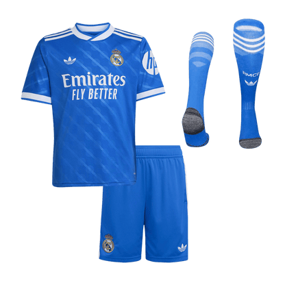 Los Blancos Kinder Trikot Komplett-Set Drittes Auswärts 2025/26
