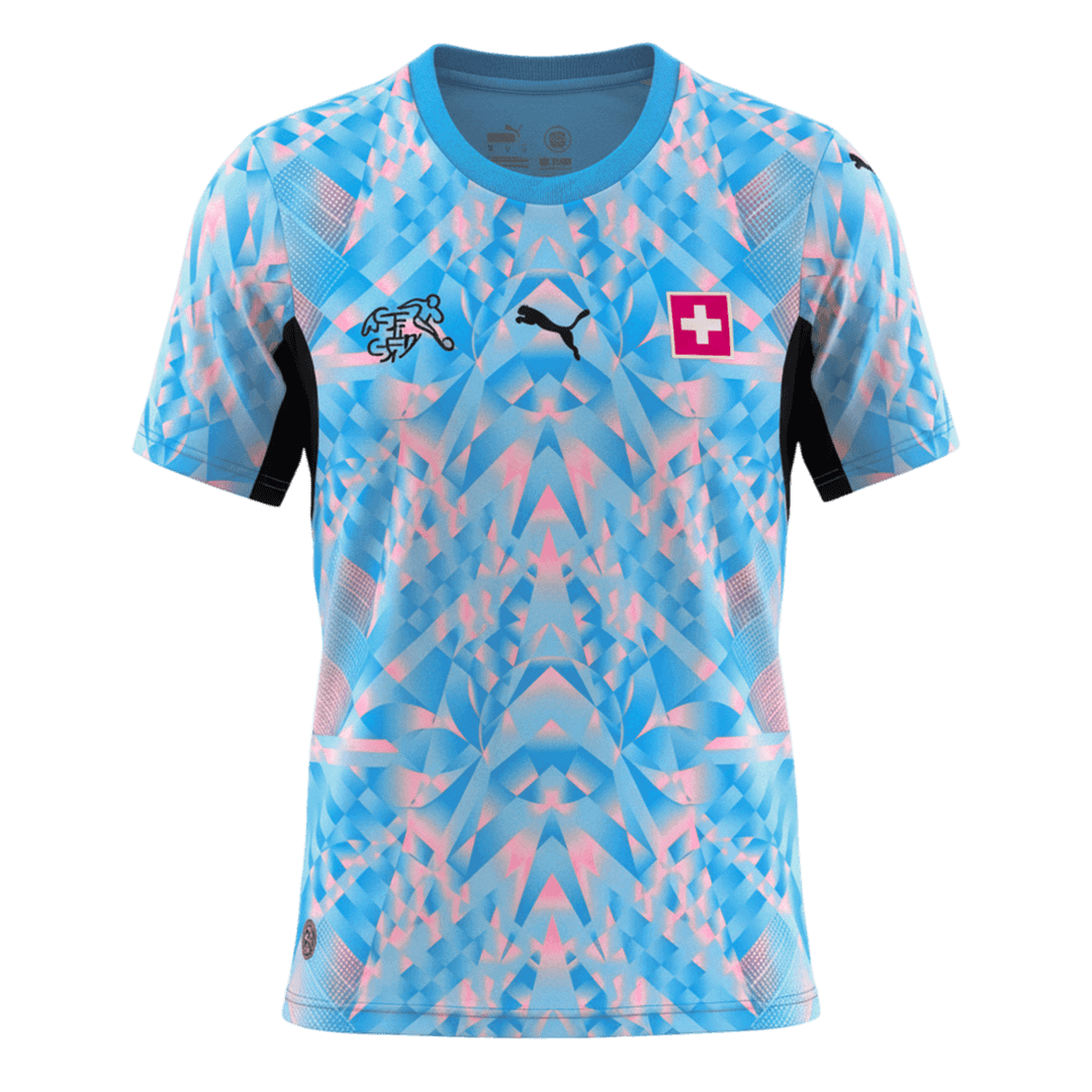 Schweizer Fussball Trikot 2026 - Elegant Blau