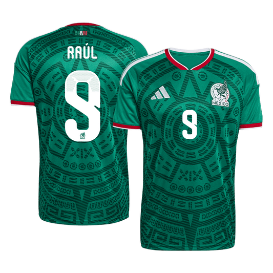 Mexico World Cup Trikot Heim 2026 Raúl #9