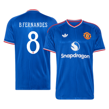 Manchester United Auswärtstrikot 2026/27 – B. FERNANDES #8 – UCL (Spielerversion)