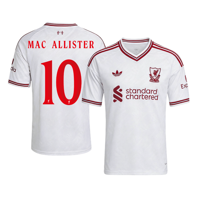 Liverpool Auswärtstrikot 2026/27 – MAC ALLISTER #10 – UCL