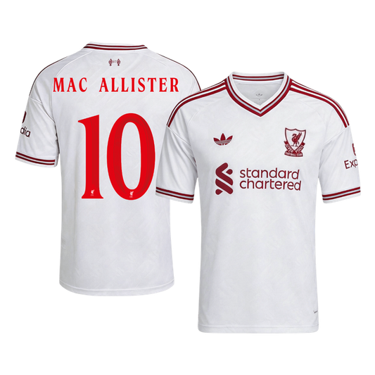 Liverpool Auswärtstrikot 2026/27 – MAC ALLISTER #10 – UCL