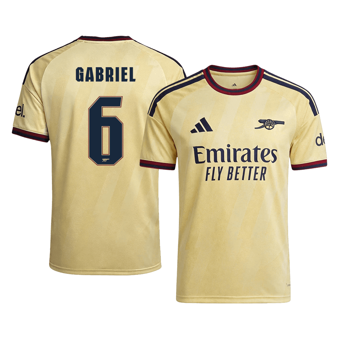 Arsenal Ausweichtrikot 2026/27 – GABRIEL #6 – UCL (Spielerversion)