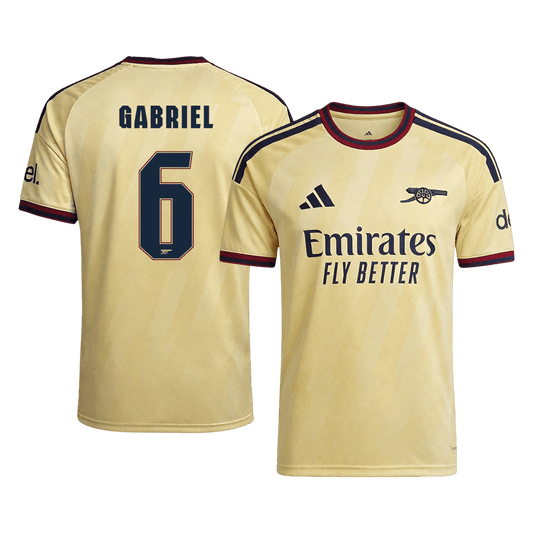 Arsenal Ausweichtrikot 2026/27 – GABRIEL #6 – UCL (Spielerversion)