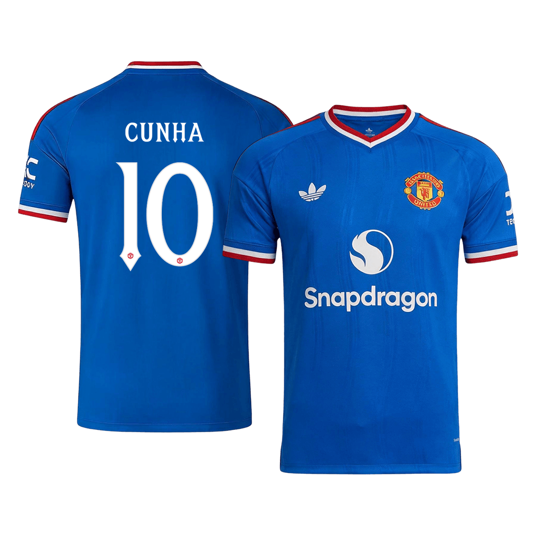 Manchester United Auswärtstrikot 2026/27 – CUNHA #10 – UCL