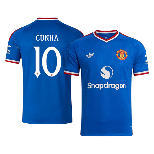 Manchester United Auswärtstrikot 2026/27 – CUNHA #10 – UCL