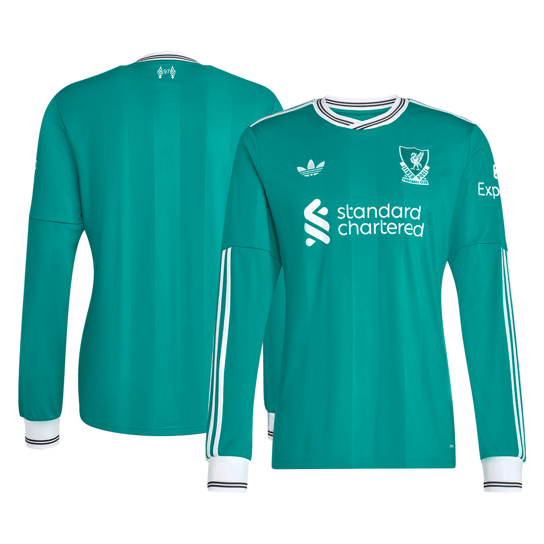 Maglia Liverpool Terza Divisa Manica Lunga 2025/26