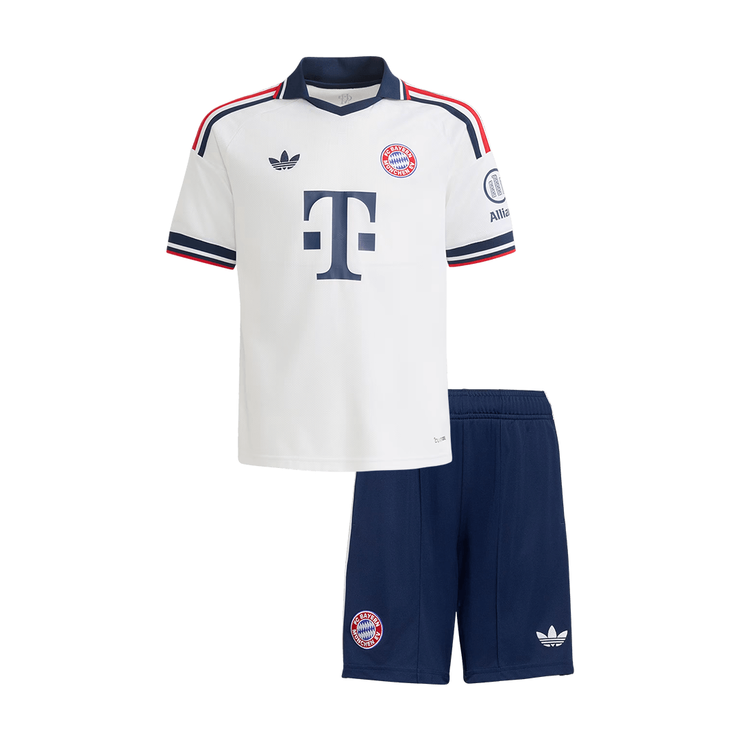 Bayern München Auswärtstrikot-Set Kinder 2026/27