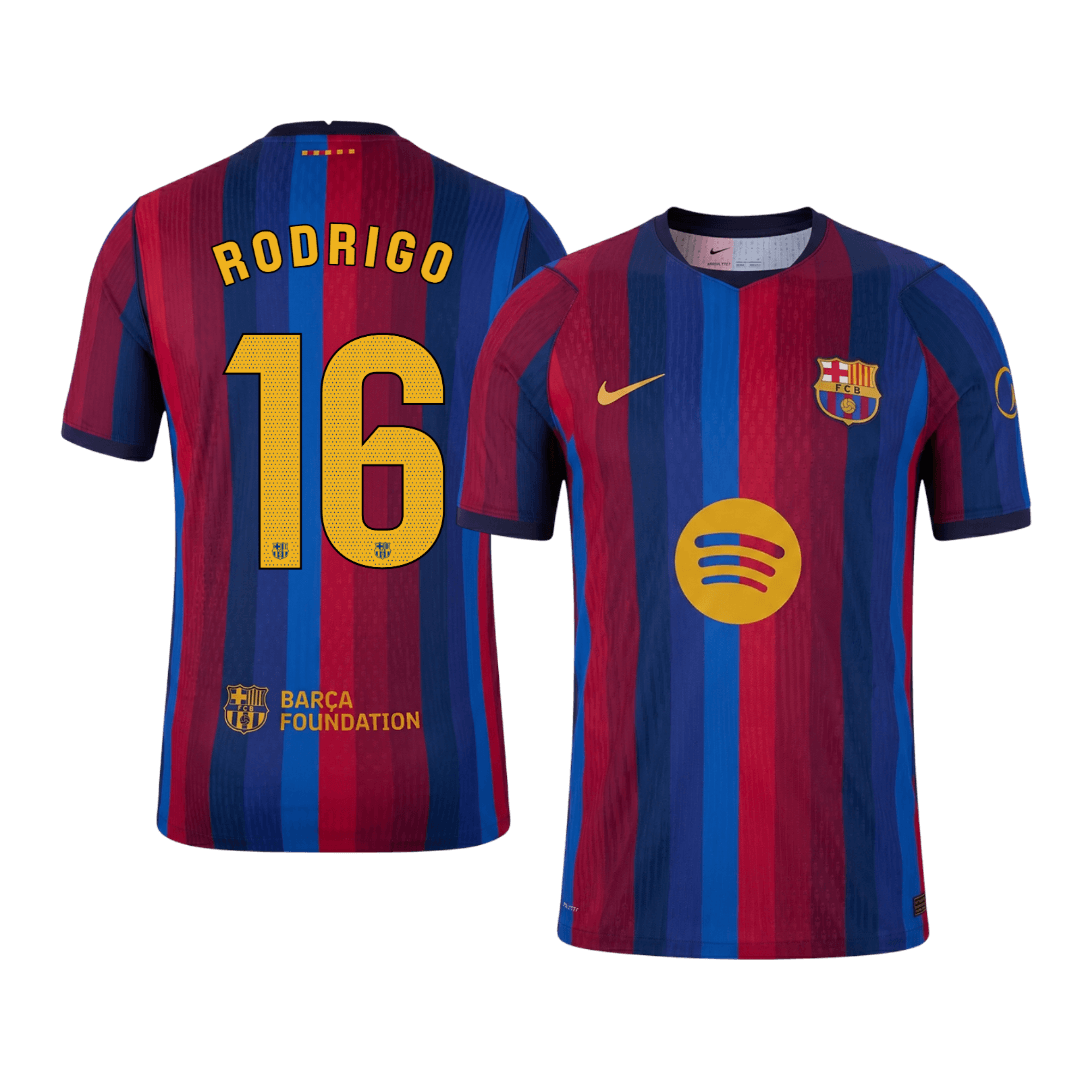 Barcelona Heimtrikot 2026/27 – RODRIGO #16 (Spielerversion)