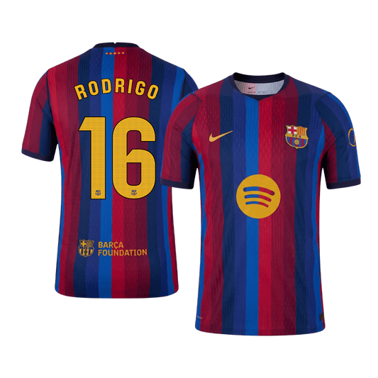 Barcelona Heimtrikot 2026/27 – RODRIGO #16 (Spielerversion)