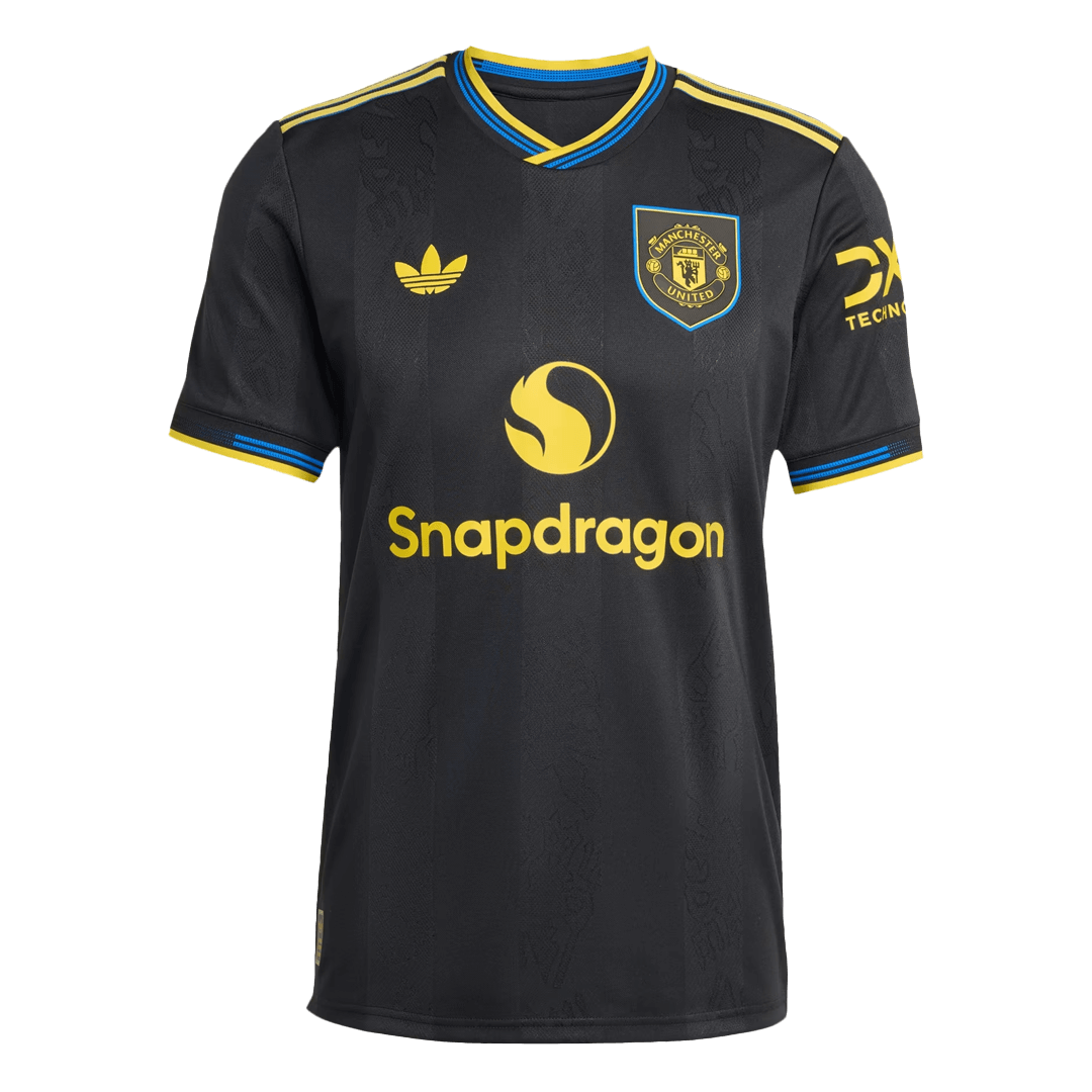 Maglia Manchester United versione Player Third Away 2025/26 Slim Fit