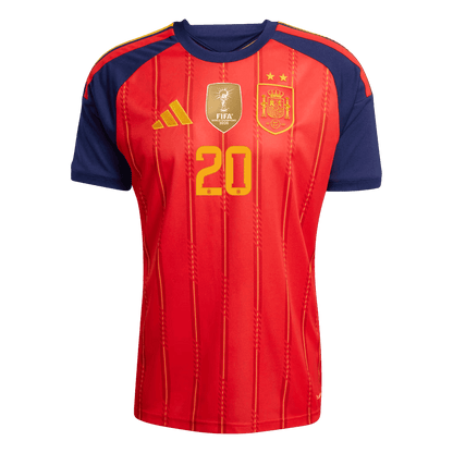 [Champion Edition] Spanien Heimtrikot WM 2026 – PEDRI #20